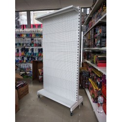 Стеллаж двухсторонний с перфорацией 1,7х1,0м (выс. длин.)